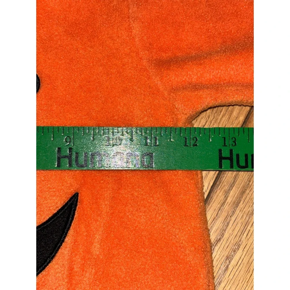 Baby Pumpkin Halloween Costume Fleece Bunting Hooded‎ Jumpsuit Preemie 6-9M